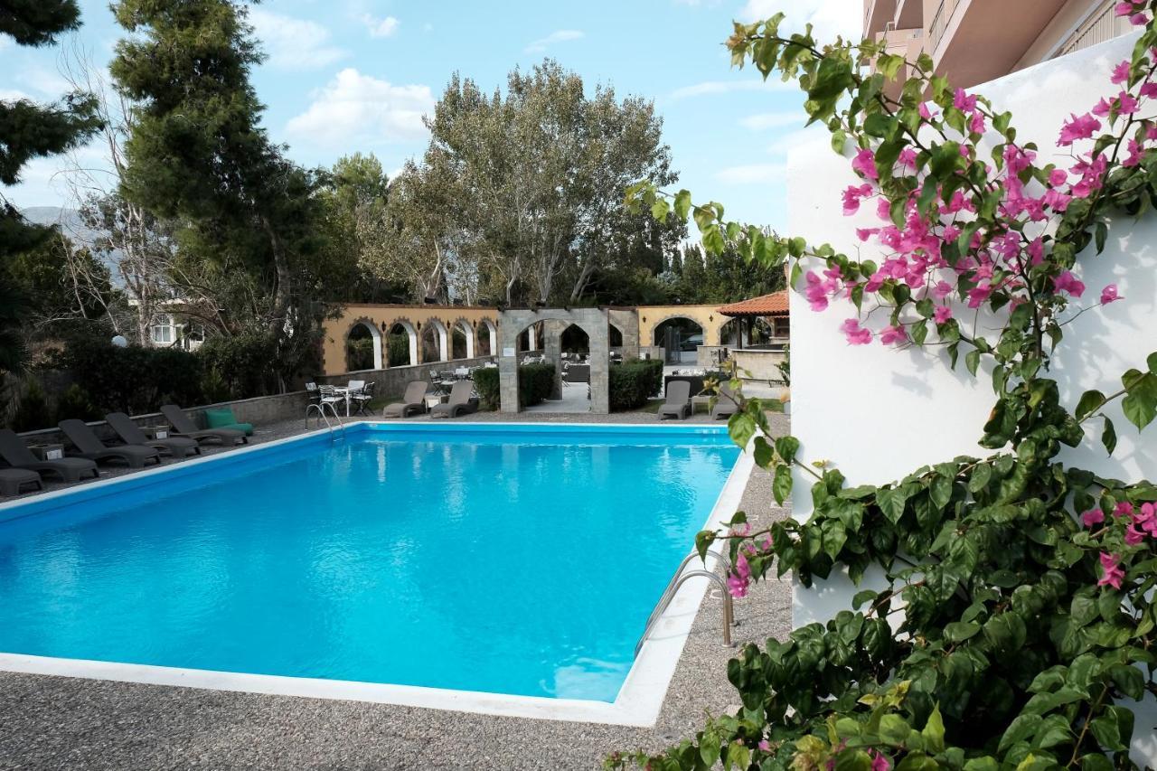 Stefania Hotel Amarynthos Bagian luar foto