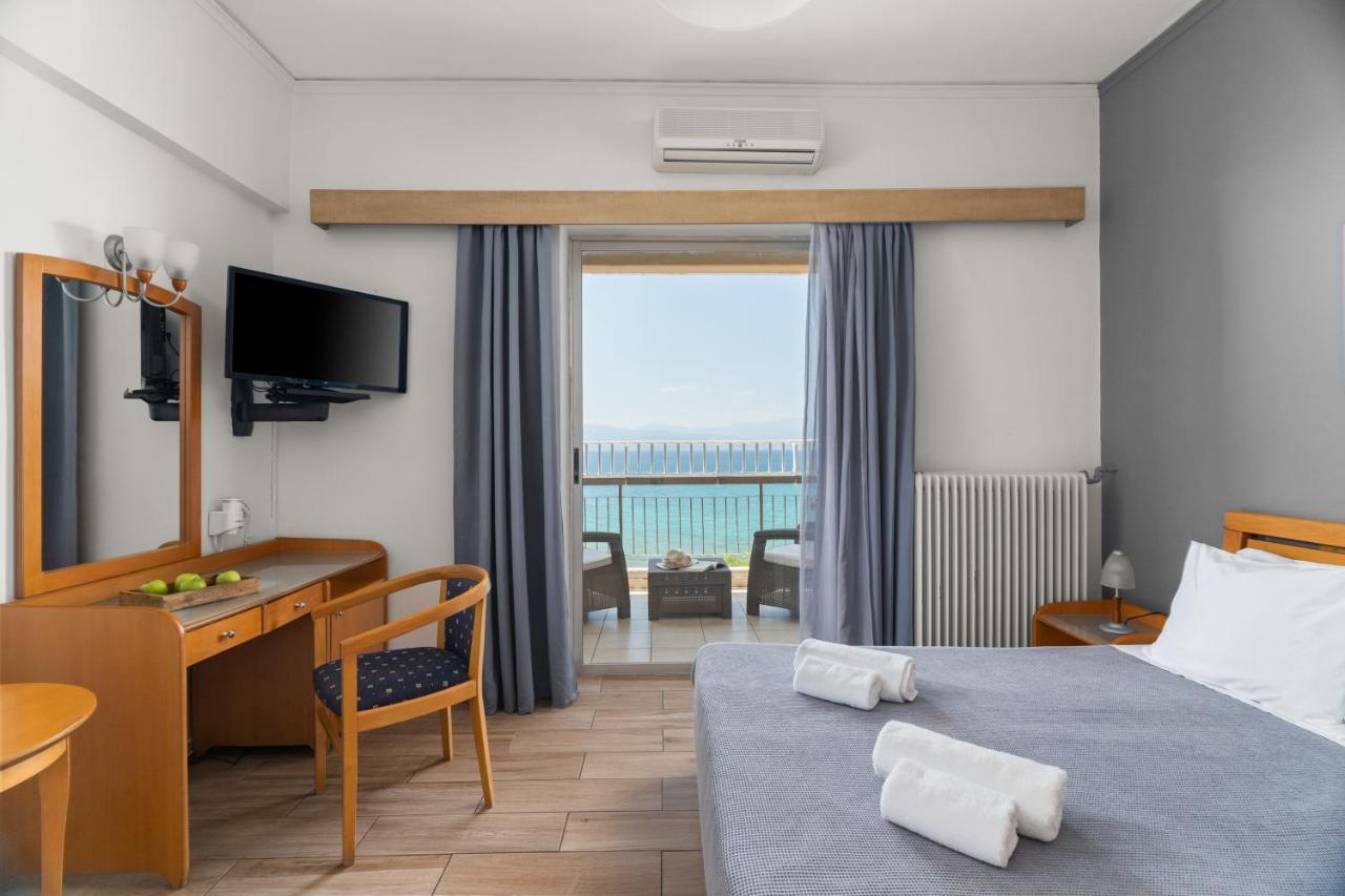 Stefania Hotel Amarynthos Bagian luar foto