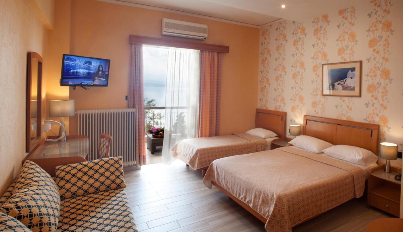 Stefania Hotel Amarynthos Bagian luar foto