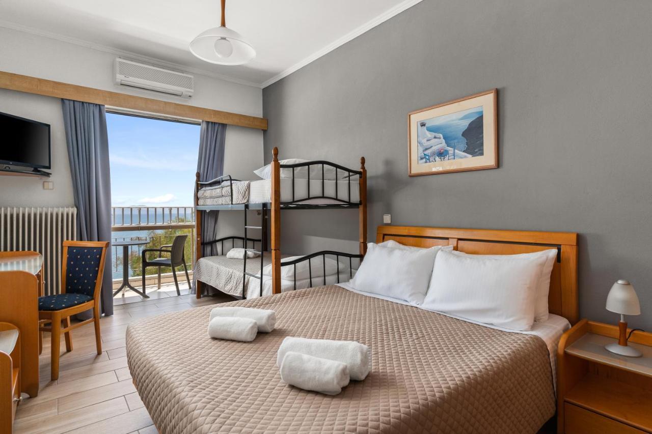 Stefania Hotel Amarynthos Bagian luar foto