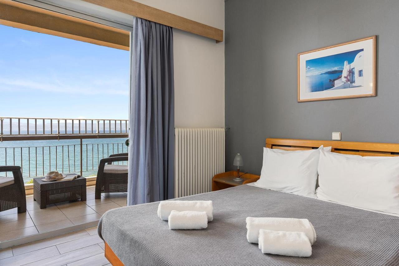 Stefania Hotel Amarynthos Bagian luar foto