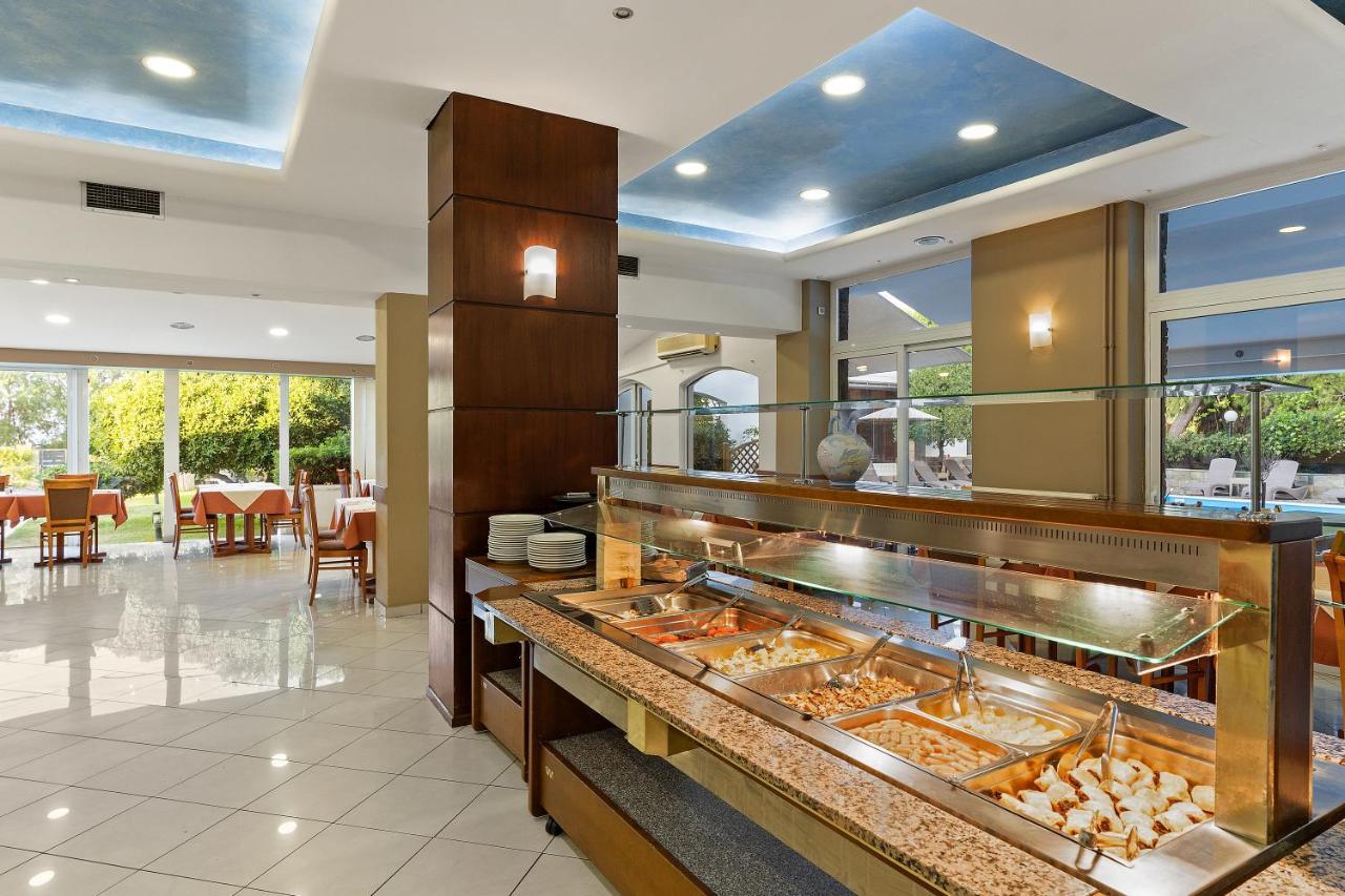 Stefania Hotel Amarynthos Bagian luar foto